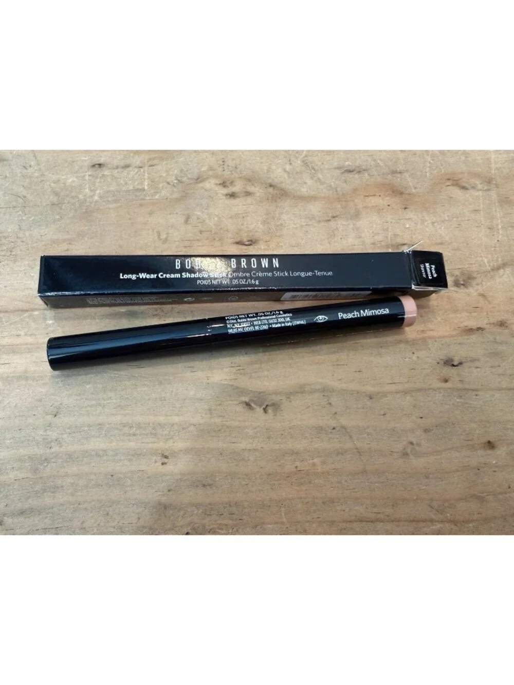 Bobbi Brown Long-Wear Cream Shadow Stick PEACH MIMOSA Shimmer New In Box